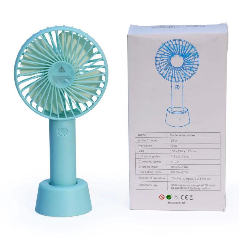 FREE HOME DELIVERY Rechargeable Mini Handheld Portable Fan