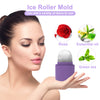 SILICONE ICE ROLLER, BEAUTY GLOW SKIN LIFTING ICE BALL FACE MASSAGER CONTOURING EYE ROLLER ICE CUBE ROLLER MASSAGER FOR FACE