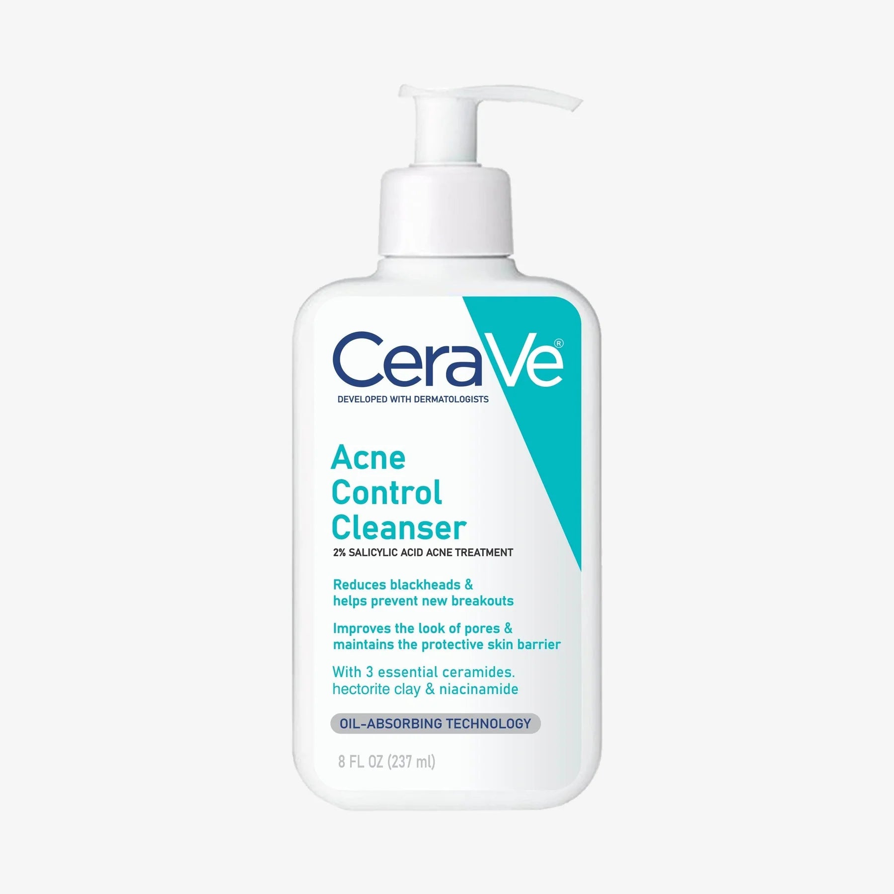 Cerave Acne Control Cleanser 2% SALICYLIC ACID ACNE TREATMENT 237ml