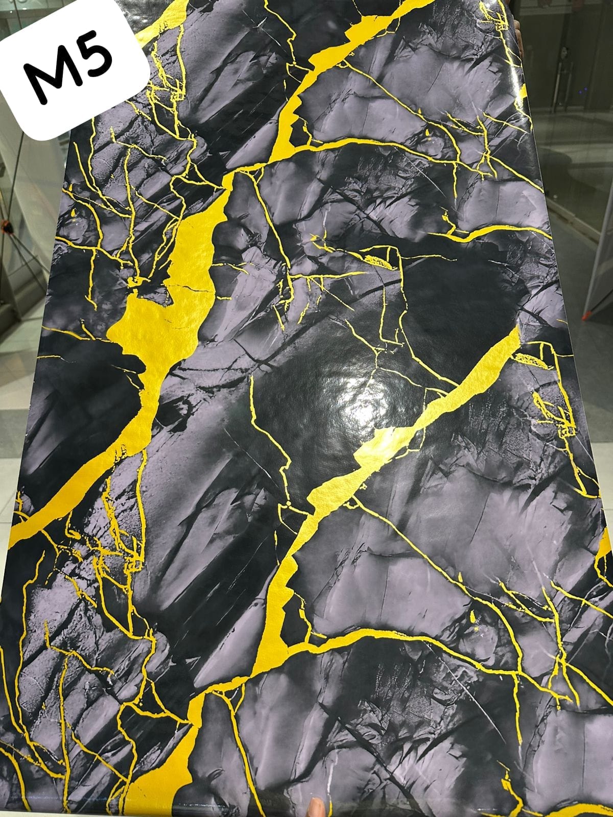 ( pack of 3 ) 3D Waterproof Marble Sheets, Self Adhesive PVC Sheet Rolls