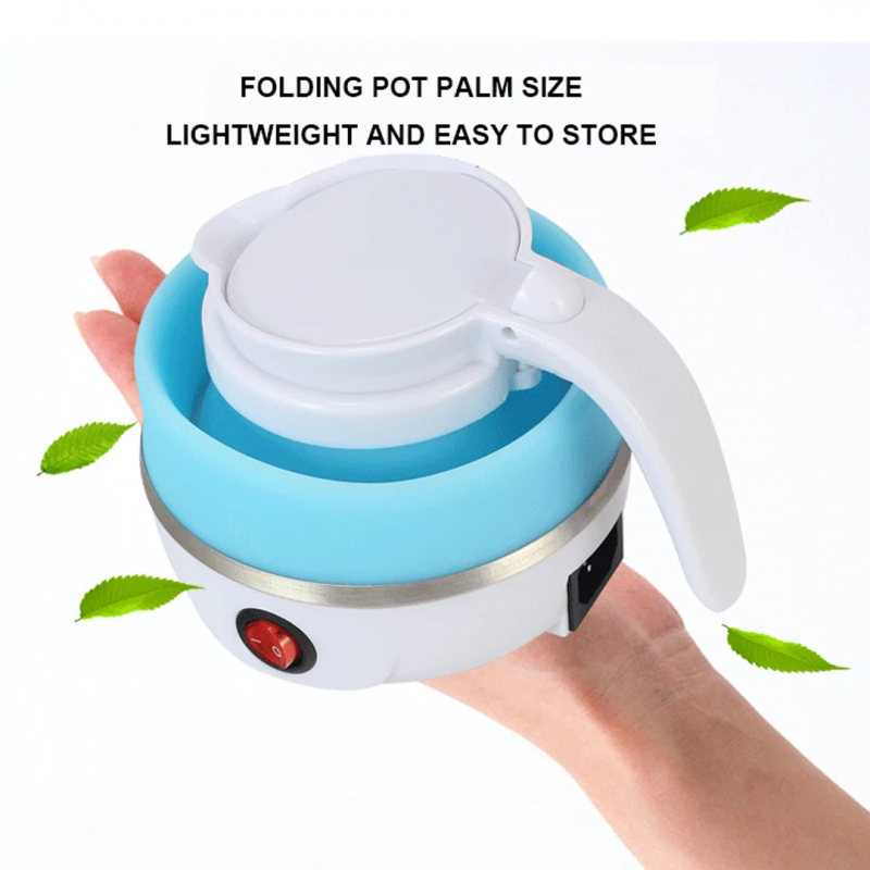 Silicone Foldable Electric kettle For Travel and Houshold, Automatic Function