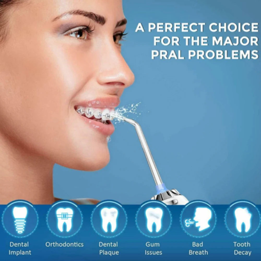 Rechargeable Portable Water Flosser  (Free Home Delivery)