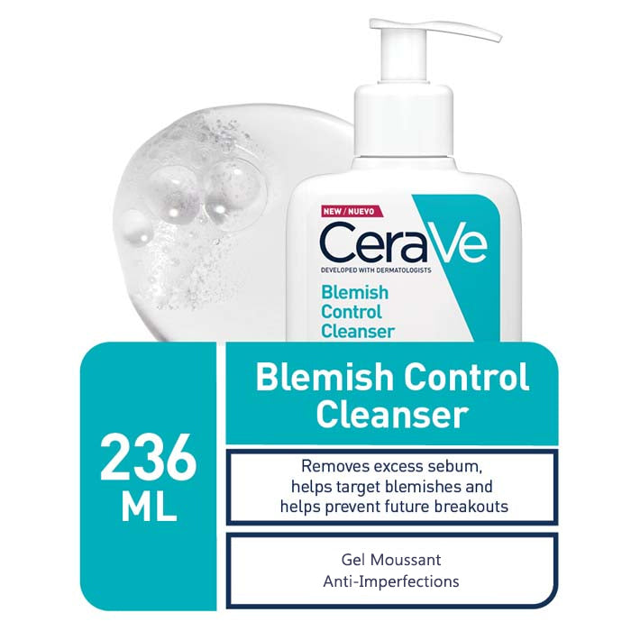 Cerave Blemish Control Cleanser For Blemish-Prone Skin - 236ml