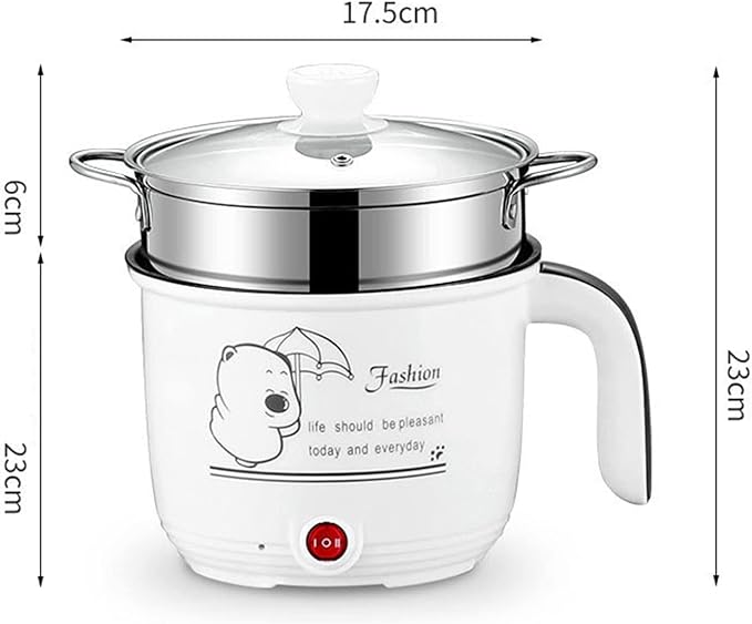Free Home Delivery | Portable Multifunctional Non-Stick Electric Pot – 2 Liter