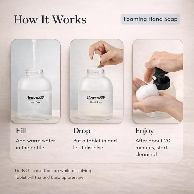 💧 Foaming Hand Wash Tablets | Pack of 5 | FREE HOME DELIVERY