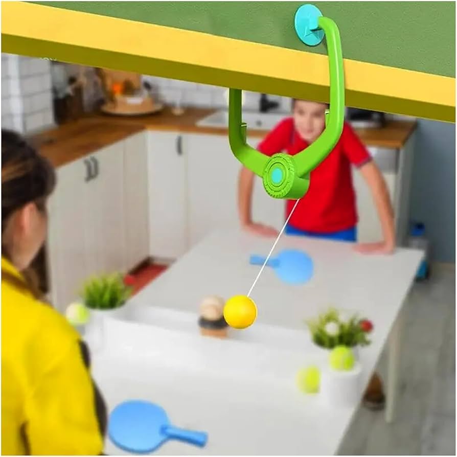 🚚 FREE Delivery | 🏓 Door-Hanging Table Tennis Ball Game for Kids