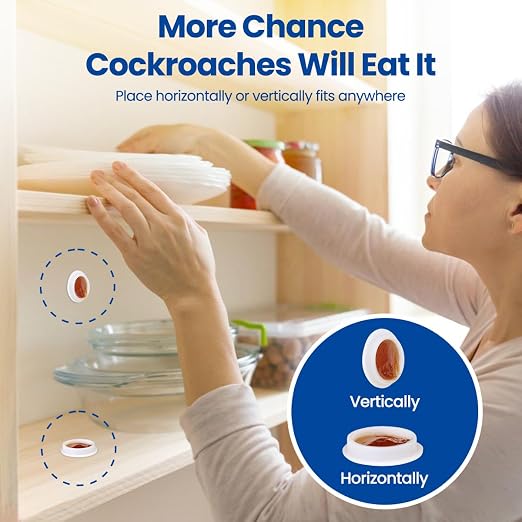 |FREE DELIVERY| Powerful Cockroach Control Traps for Home & Kitchen (8 Pieces / 16 Pieces)