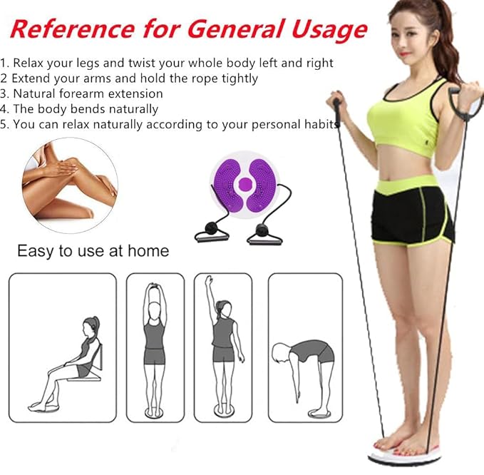Twister Board for Exercise Waist Twisting Disc