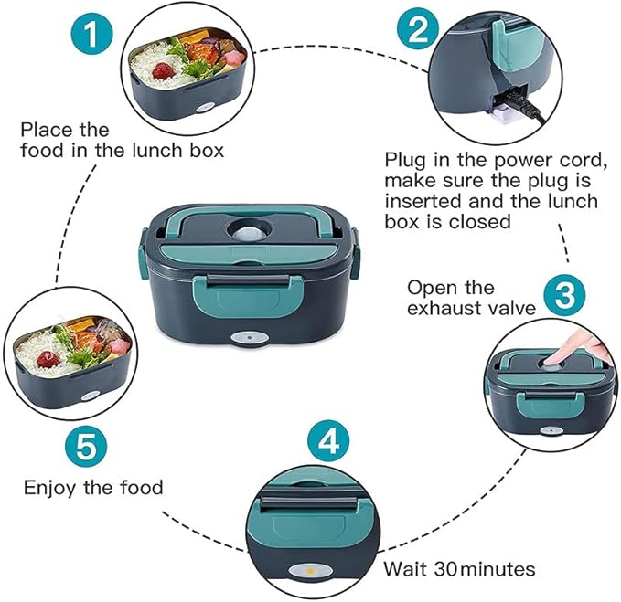 (Free Delivery) Electric Lunch Box