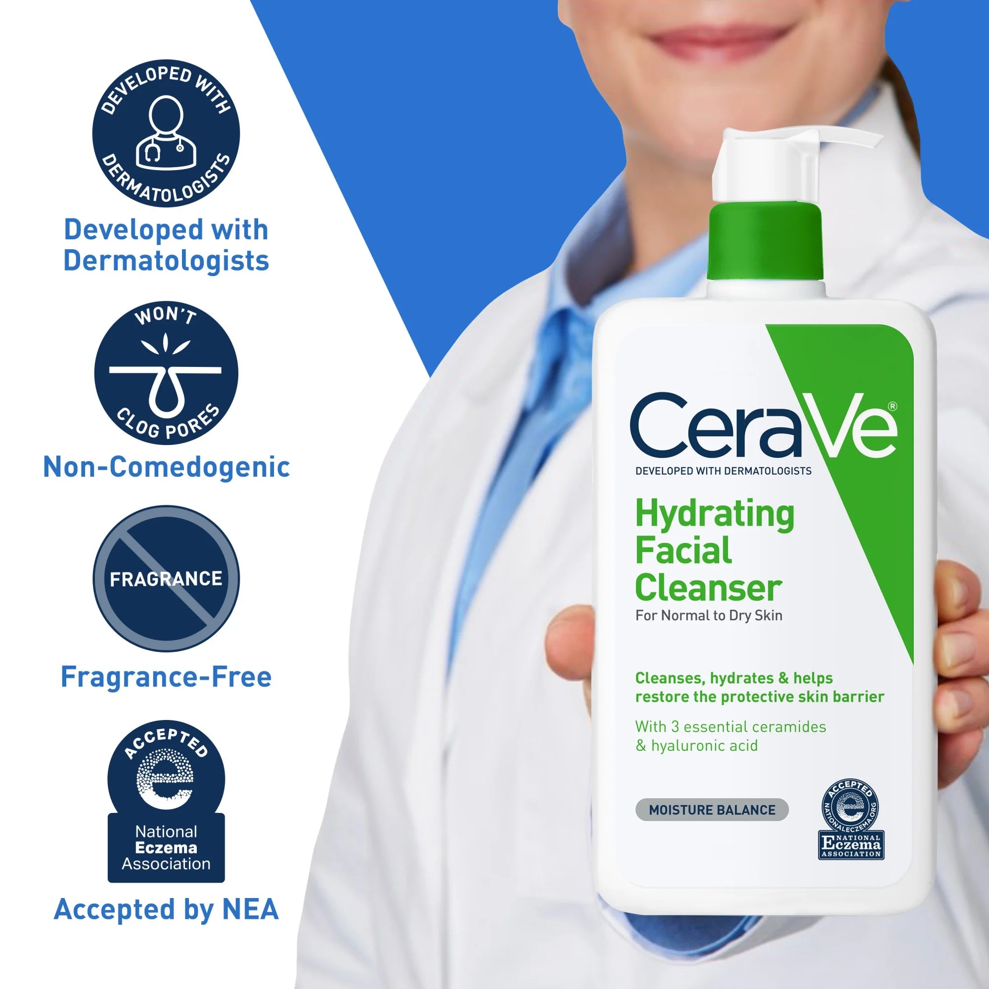 CeraVe Hydrating Facial Cleanser - 236ml