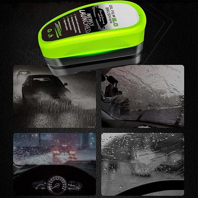 (Free Delivery) Crystal Clear Car Glass Cleaner Kit