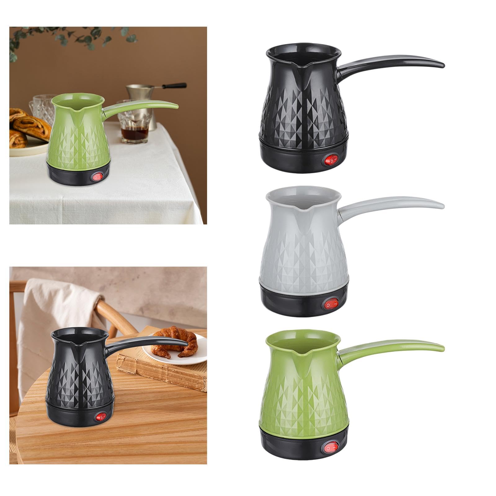 (FREE DELIVERY) Portable Electric Turkish Coffee Pot & Tea Kettle