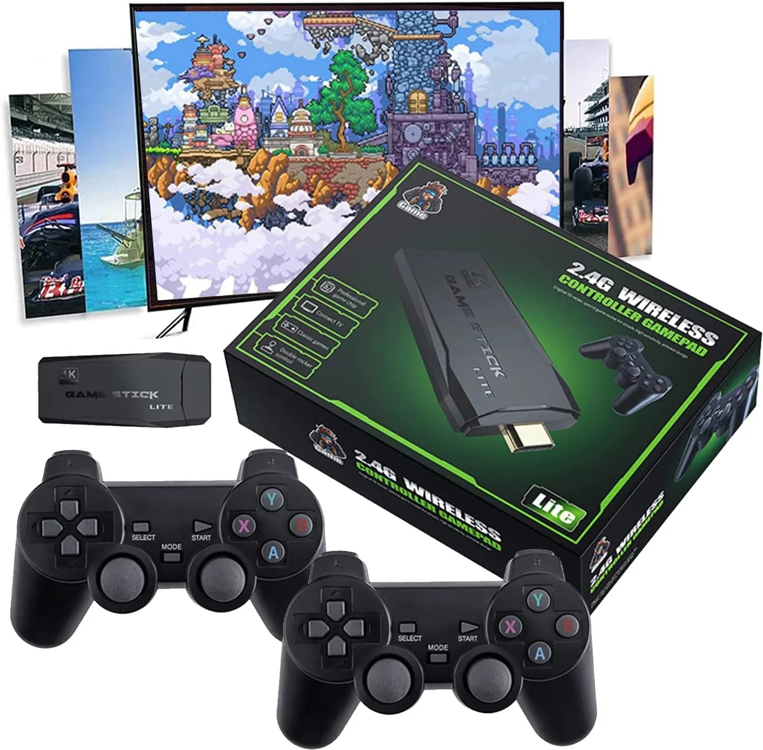 2.4G Wireless Controller Gamepad – Lag-Free Gaming at Your Fingertips (Free Home Delivery)