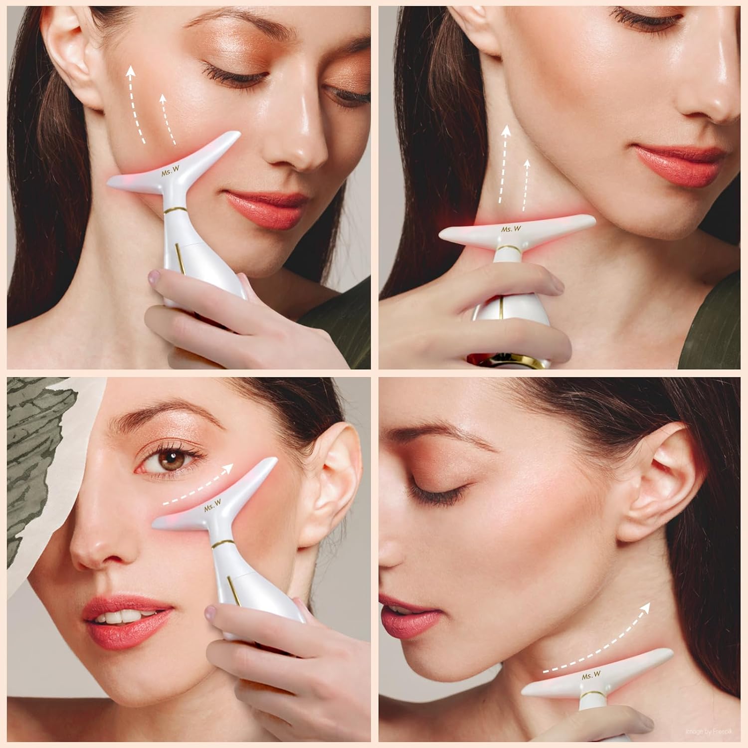 (Free Home Delivery) Premium Face Massager Beauty Machine, Double Chin Therapy Facial Lifting Massager