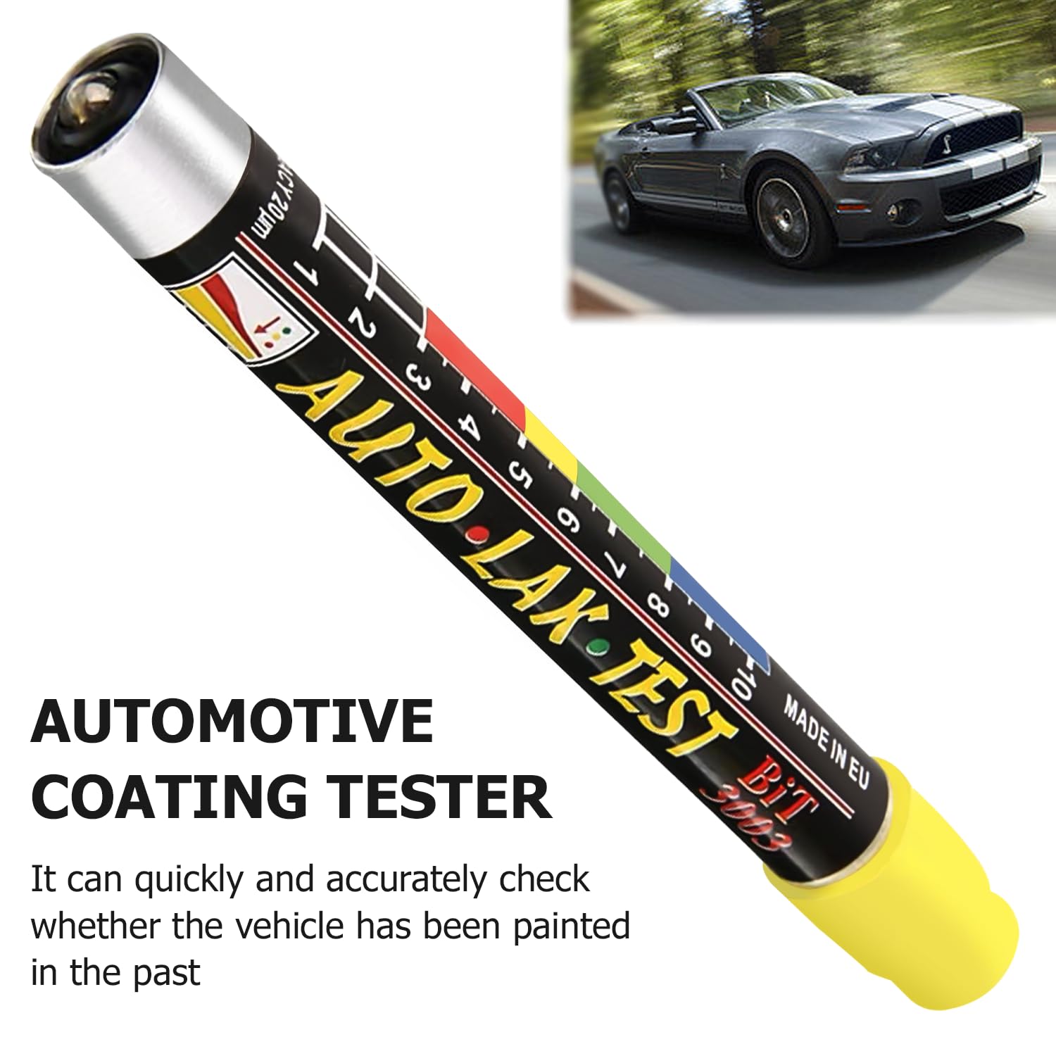 (FREE HOME DELIVERY) Auto Lak Test Car Paint Thickness Tester Meter Gauge