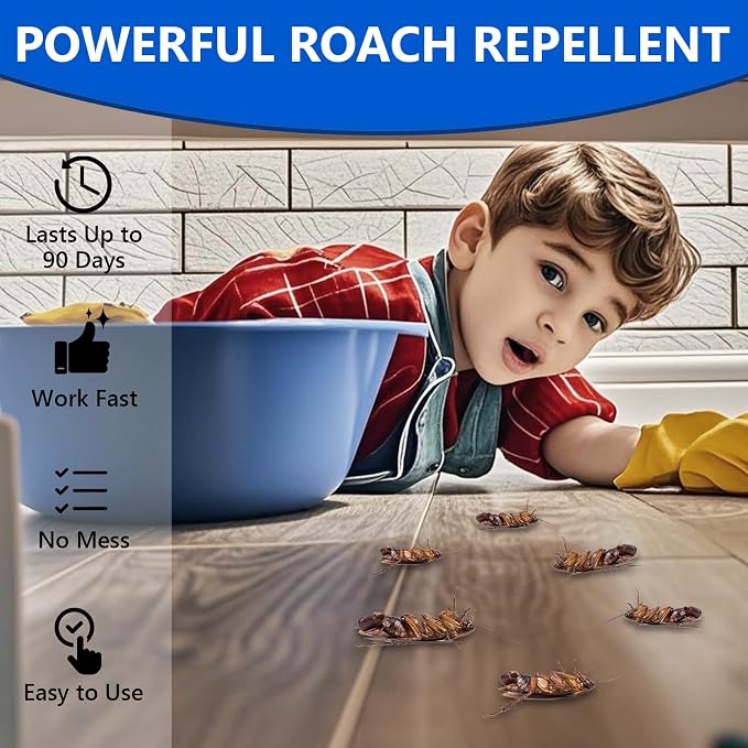 |FREE DELIVERY| Powerful Cockroach Control Traps for Home & Kitchen (8 Pieces / 16 Pieces)