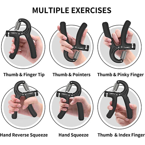 Adjustable Hand  Grip Strength Trainer 10-60 KG Strength