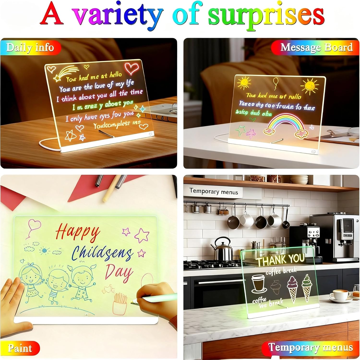 LED Light-Up Drawing Board