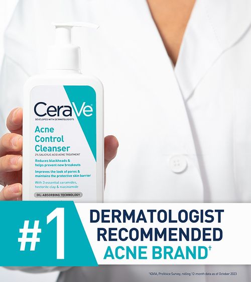 Cerave Acne Control Cleanser 2% SALICYLIC ACID ACNE TREATMENT 237ml