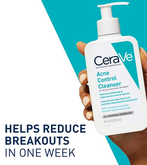 Cerave Acne Control Cleanser 2% SALICYLIC ACID ACNE TREATMENT 237ml