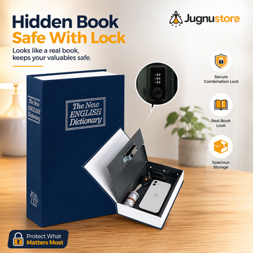Hidden Book Safe With Lock📚🔒