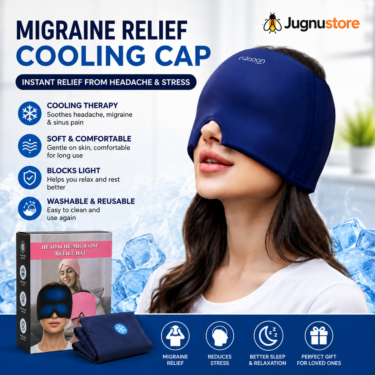 FREE DELIVERY| Migraine Relief Cooling Cap