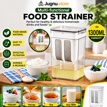 |FREE DELIVERY| Greek Yogurt Maker 1300ML | Multipurpose Food Strainer 🥣✨
