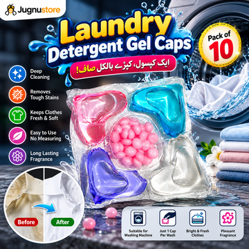 |Free Delivery| Laundry Detergent Gel Caps – Pack of 10