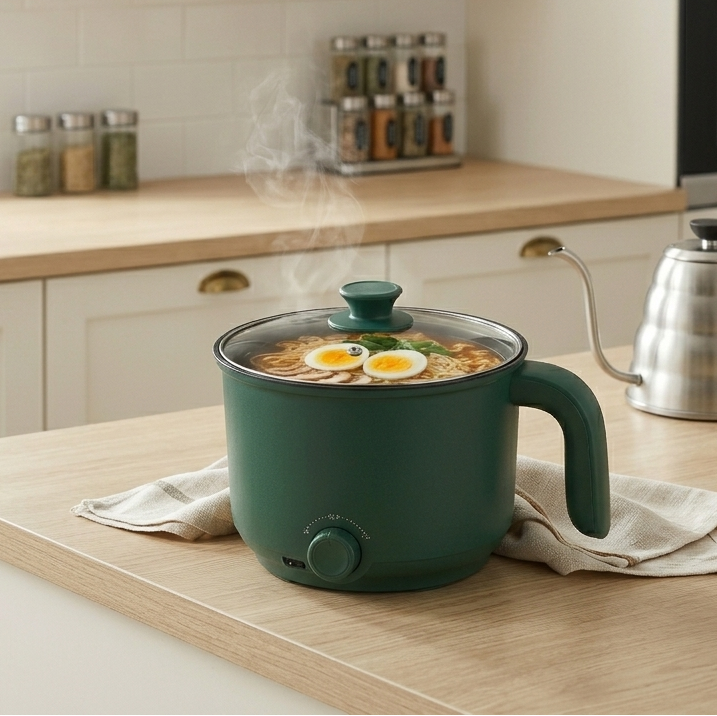 Free Delivery🚚| Portable Multifunctional Non-Stick Electric Pot
