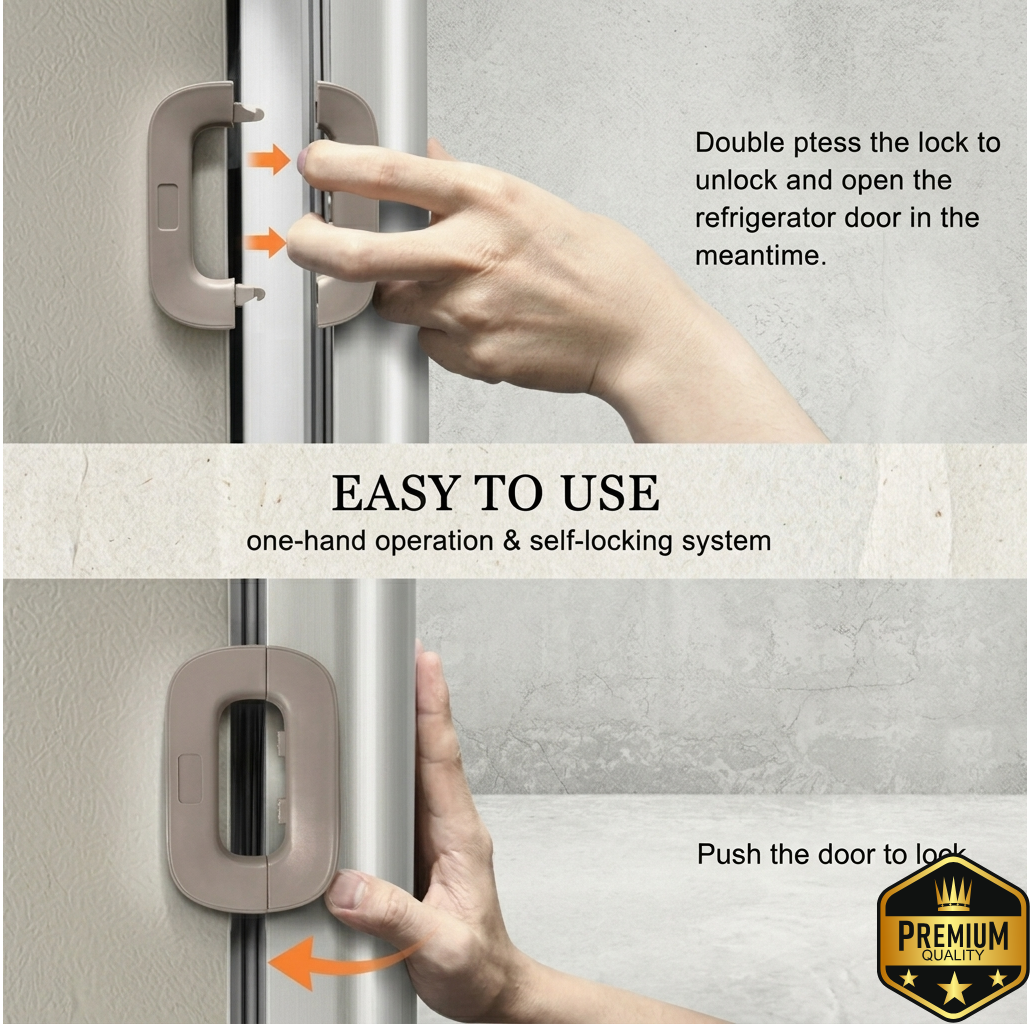 Unbreakable Child Fridge Lock