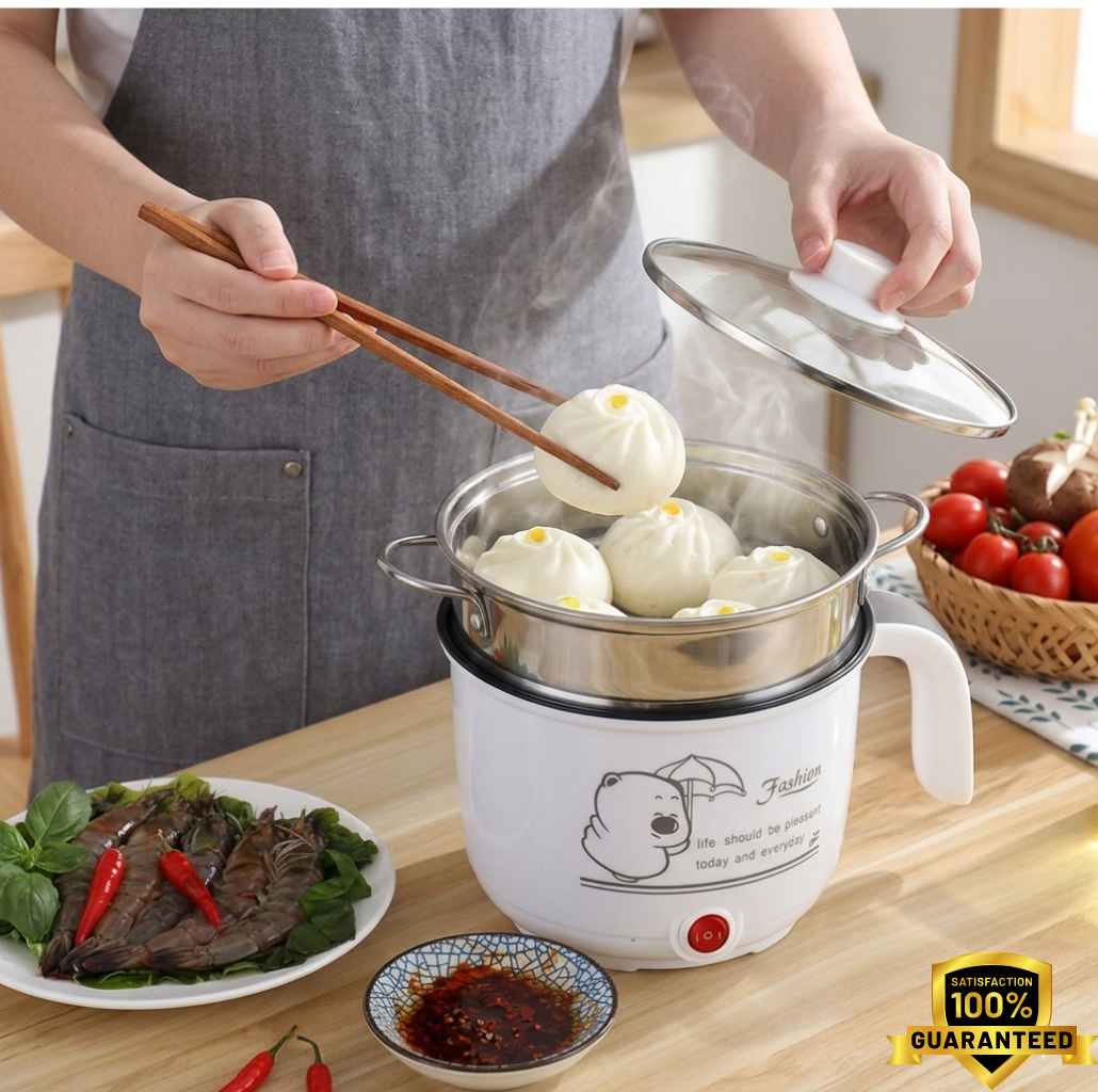 Multifunctional Electric Heating Cooking Steamer Pot (FREE SHIPPING)