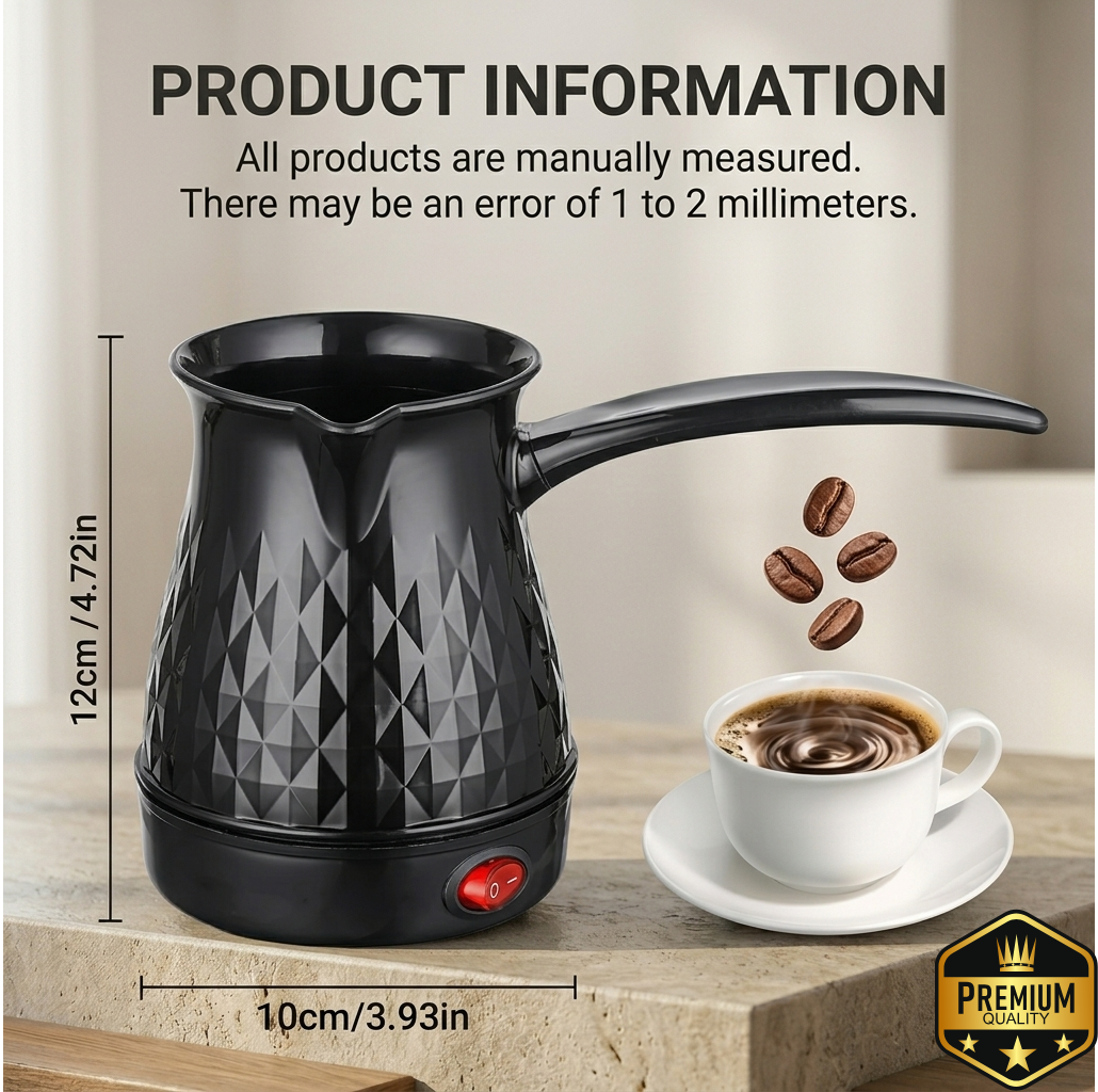 (FREE DELIVERY) Portable Electric Turkish Coffee Pot & Tea Kettle