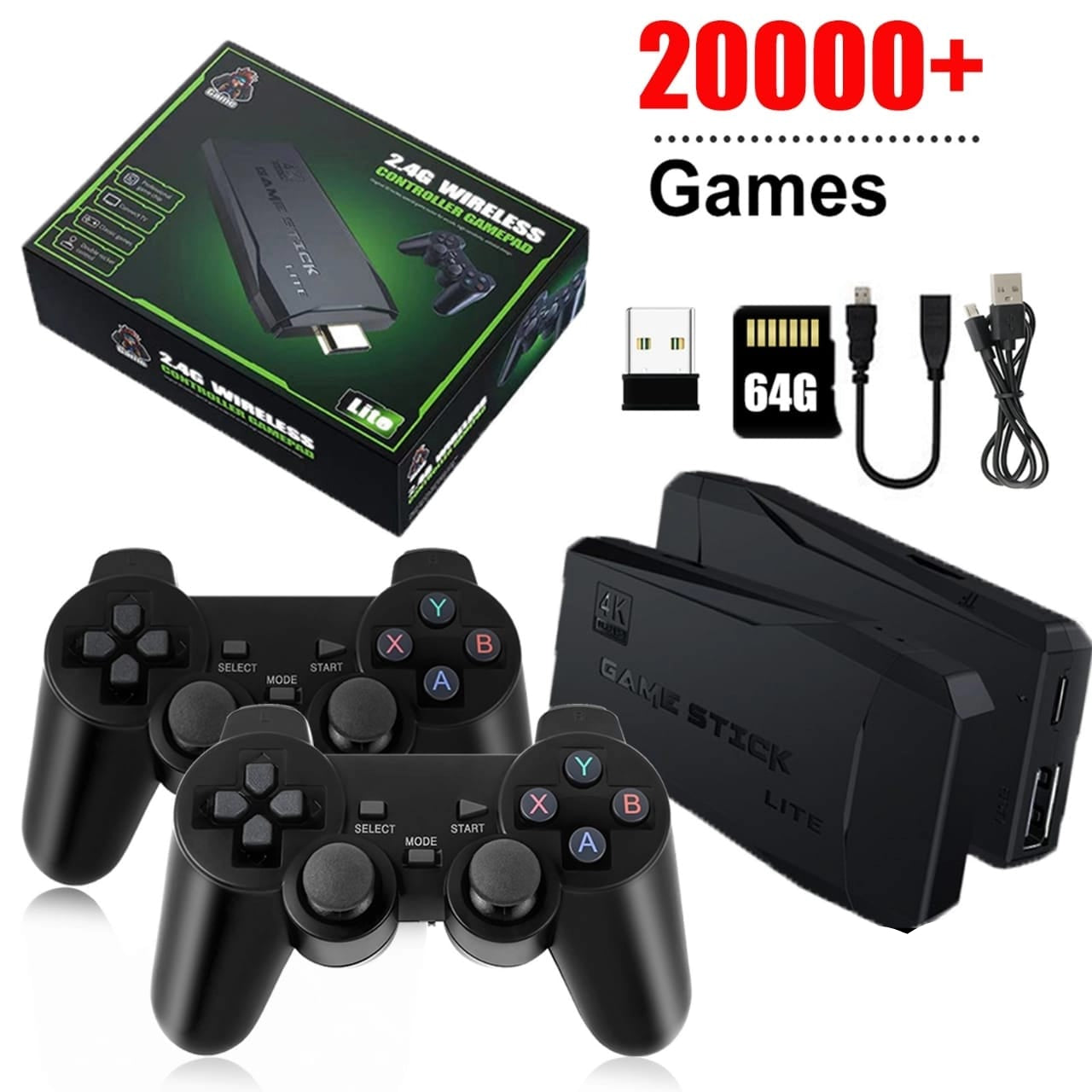 2.4G Wireless Controller Gamepad – Lag-Free Gaming at Your Fingertips (Free Home Delivery)