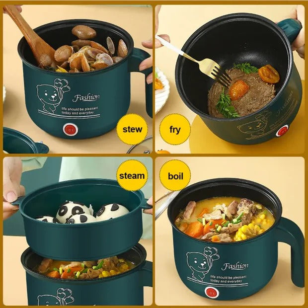 Free Delivery🚚| Portable Multifunctional Non-Stick Electric Pot