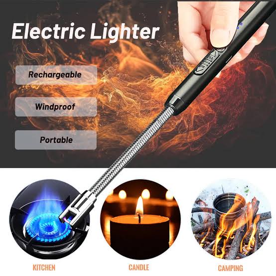 Electric USB Rechargeable Plasma Arc Lighter