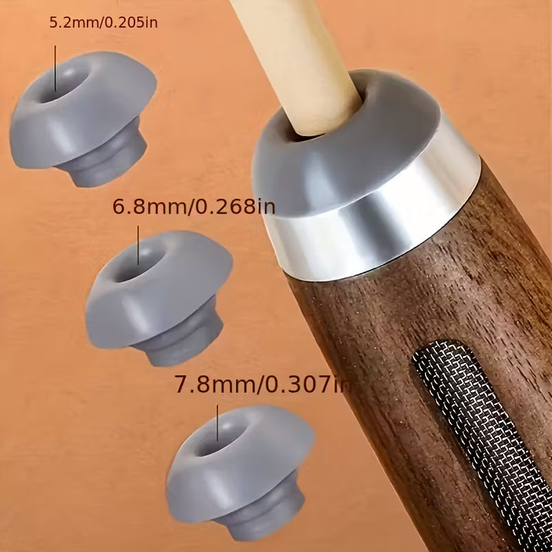 Mini Car Ashtray Anti Soot-flying Walnut Wood Cigarette Ash Holder
