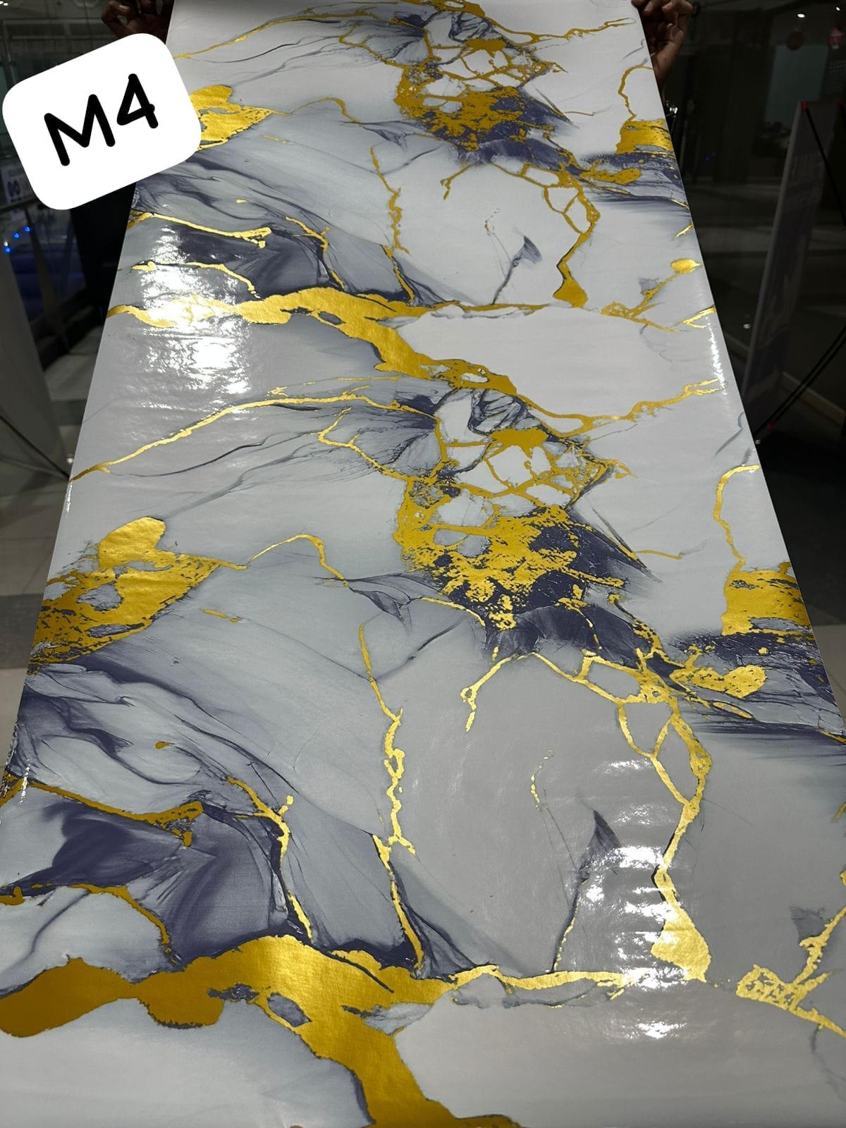 ( pack of 3 ) 3D Waterproof Marble Sheets, Self Adhesive PVC Sheet Rolls