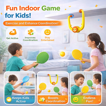 FREE Delivery|Door-Hanging Table Tennis Ball Game for Kids