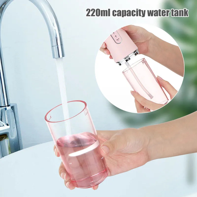 Rechargeable Portable Water Flosser  (Free Home Delivery)