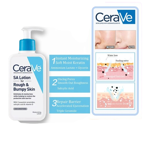 CeraVe SA Lotion For Rough & Bumpy Skin - 237ml