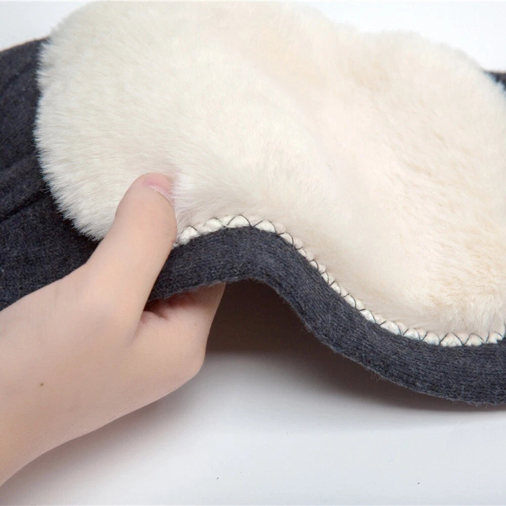 Warm Winter Knee Brace Support Wool Knee Pad Leg Warmer Women Men