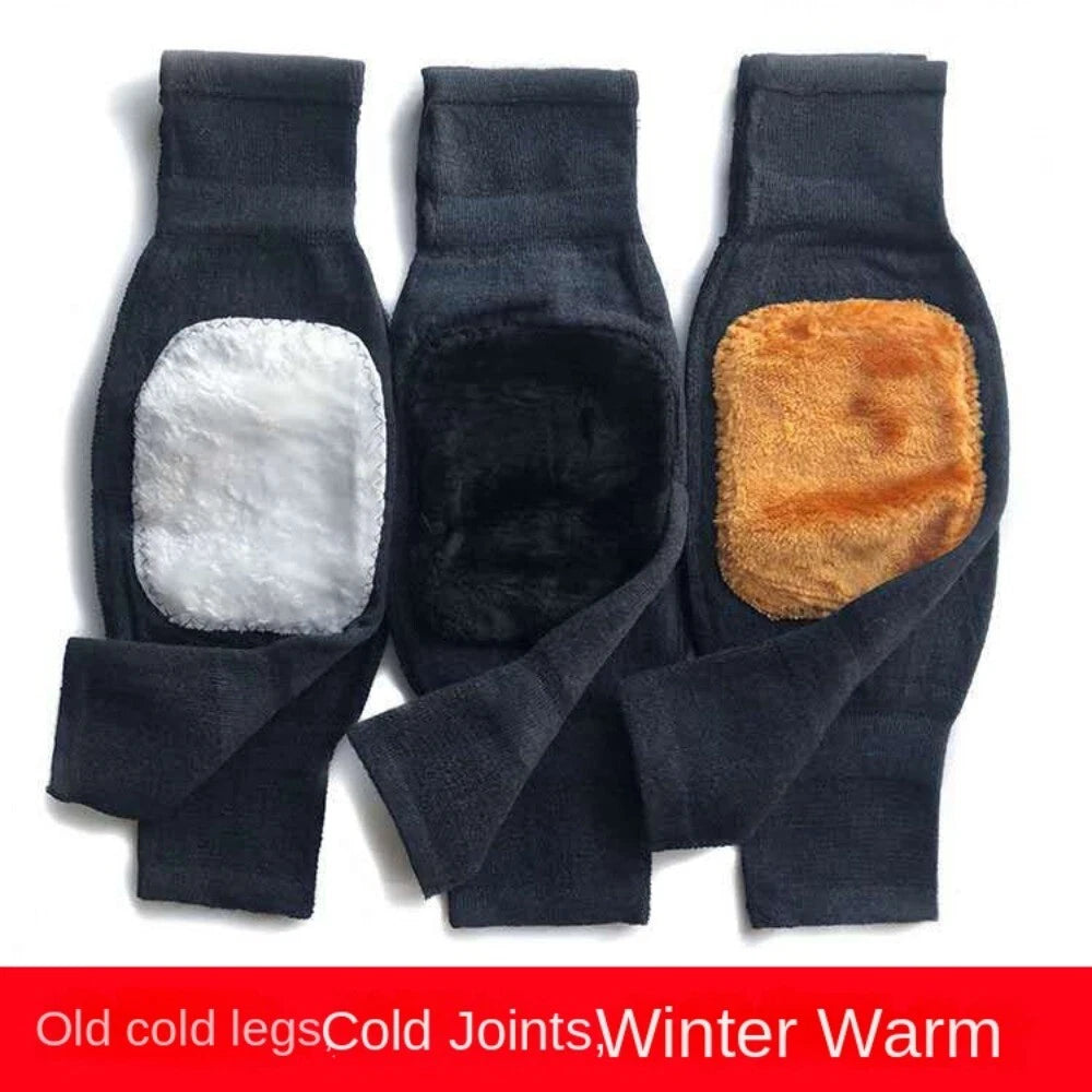 Warm Winter Knee Brace Support Wool Knee Pad Leg Warmer Women Men