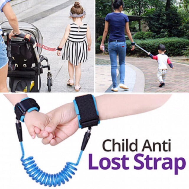 Baby Child Anti Lost Wrist Link Safey Harness Strap Rope Leash Walking Hand Belt Band Wristband For Toddlers