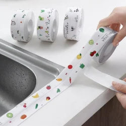 FREE HOME DELIVERY Kitchen Sink Waterproof Sticker Anti-mold Waterproof Tape Bathroom Countertop Toilet Gap Self-adhesive Seam Stickers